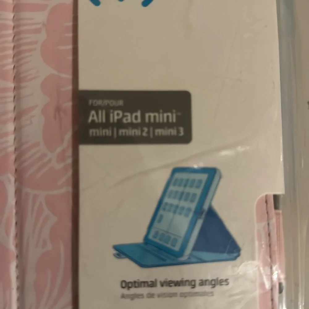Speck Stylefolio Apple iPad Mini 1 2 3 Case Cover Tablet Teal Blue Floral Stand